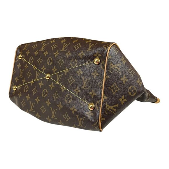 LOUIS VUITTON Authentic Brown Monogram Canvas Shoulder Bag - Picture 5 of 11
